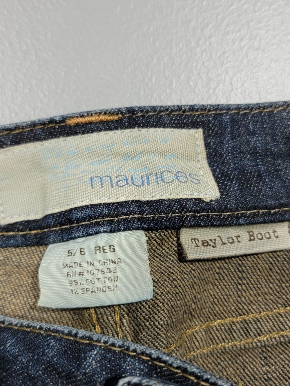 Maurices Women's Taylor Boot Jeans - Dark Blue